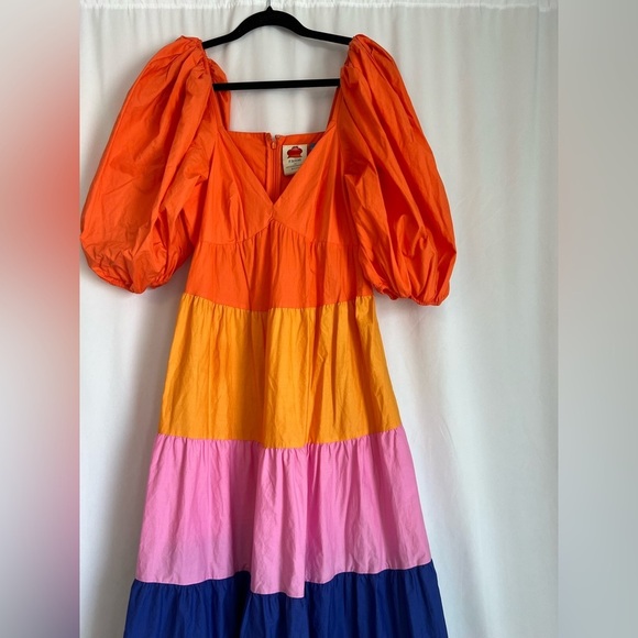 Farm Rio Colorblock Dress - Picture 4 of 7